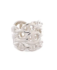Pre-Owned HERMES Chaine d'Ancre Enchainee Ring