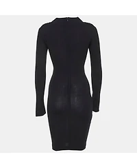 Pre-Owned Givenchy Women's Crepe Lace-Up Sheath Dress
