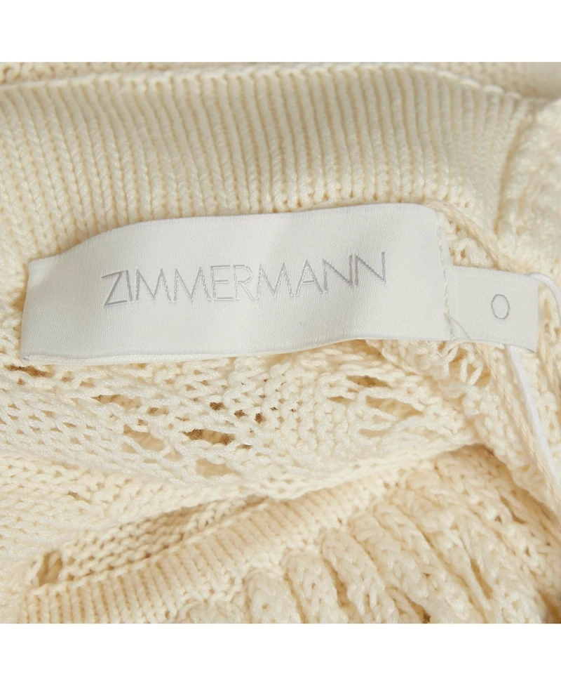 Pre-Owned Zimmermann Women's Anneke Patchwork Knit Midi Dress