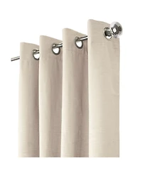 Thermaplus Shadow Blackout Uv Protection Grommet Curtain Panel for Windows