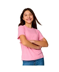 Free Country Girls' Microtech Crew Neck Shirt