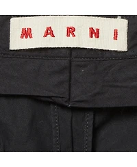 Pre-Owned Marni Women's Cotton Slim Fit Trousers