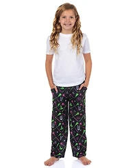 Wicked Girls Pajama Pants Elphaba and Glinda Broom Wand Charms Sleepwear Lounge Bottoms