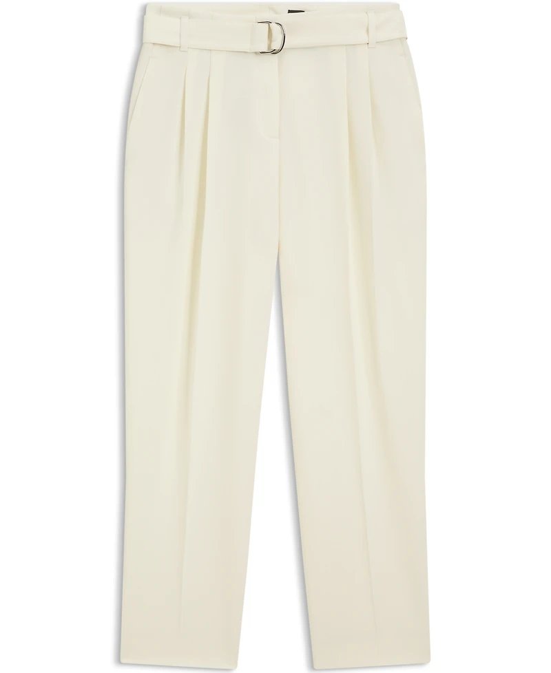 Boss by Hugo Women's Japanese Crepe Tapered-Fit Pants