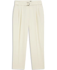Boss by Hugo Women's Japanese Crepe Tapered-Fit Pants
