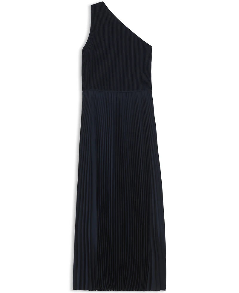 Boss by Hugo Women's Skirt Rib-Knit One-Shoulder Dress