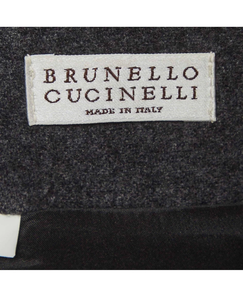 Pre-Owned Brunello Cucinelli Women's Felt Pencil Skirt