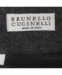 Pre-Owned Brunello Cucinelli Women's Felt Pencil Skirt