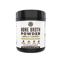 Left Coast Performance Bone Broth Protein, Vanilla, 16 Ounce