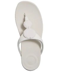 FitFlop Women's Solay Glossy-Disc Toe-Post Sandals