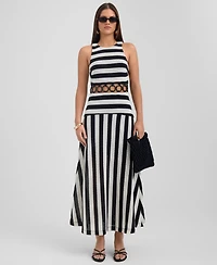 Rachel Rachel Roy Women's Halter Neck Midi Dress