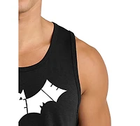La Pop Art Men's Bat Symbol Graphic Tank Top
