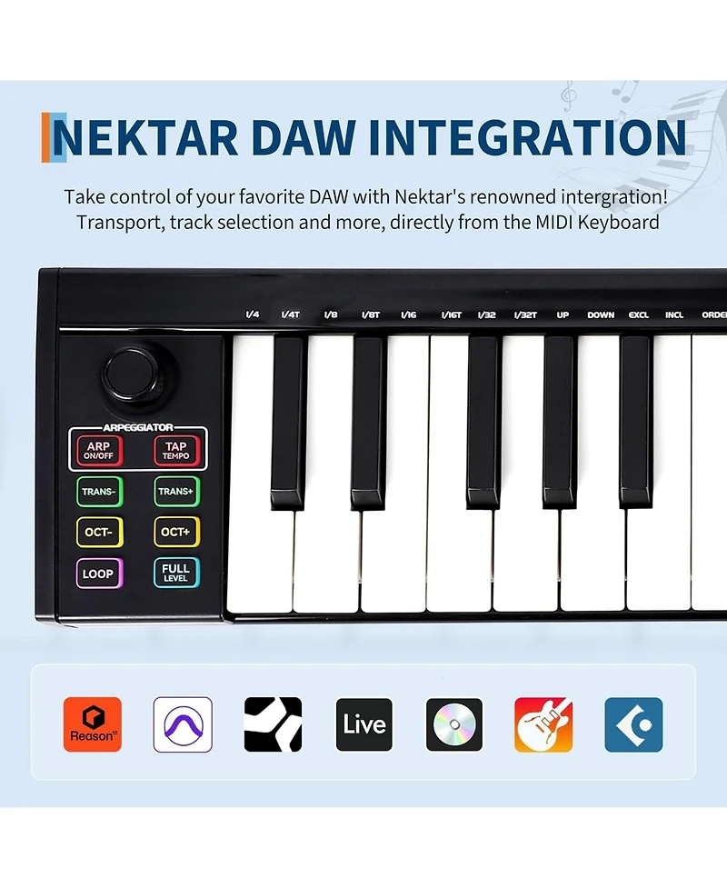gaomon 37-Key Usb Midi Controller Keyboard