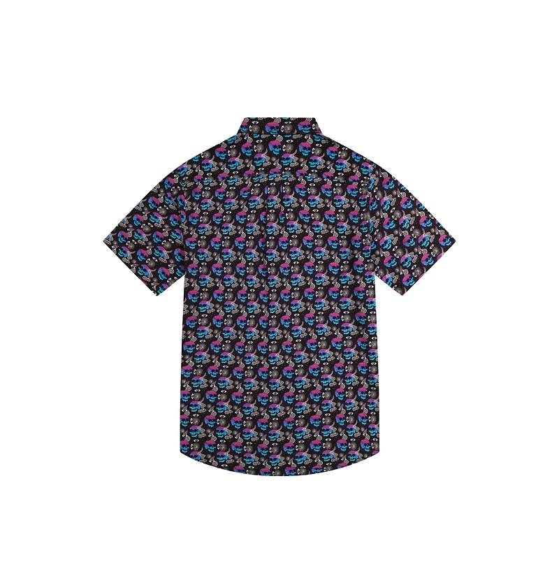 WeSC Men's Trippy Skulls Shirt