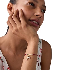 kate spade new york Gold-Tone Summer Daze Fish Cord Bracelet