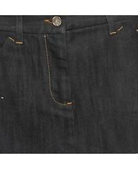 Pre-Owned Dolce & Gabbana Women's Pre-Owned Dolce and Gabbana Denim Mini Skirt