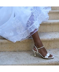 Alterre Women's Amal Customizable Bridal Geo Sandal
