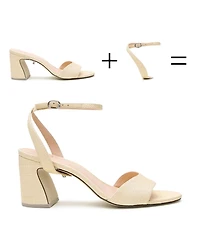 Alterre Women's Raffia Marilyn Customizable Wave Sandal