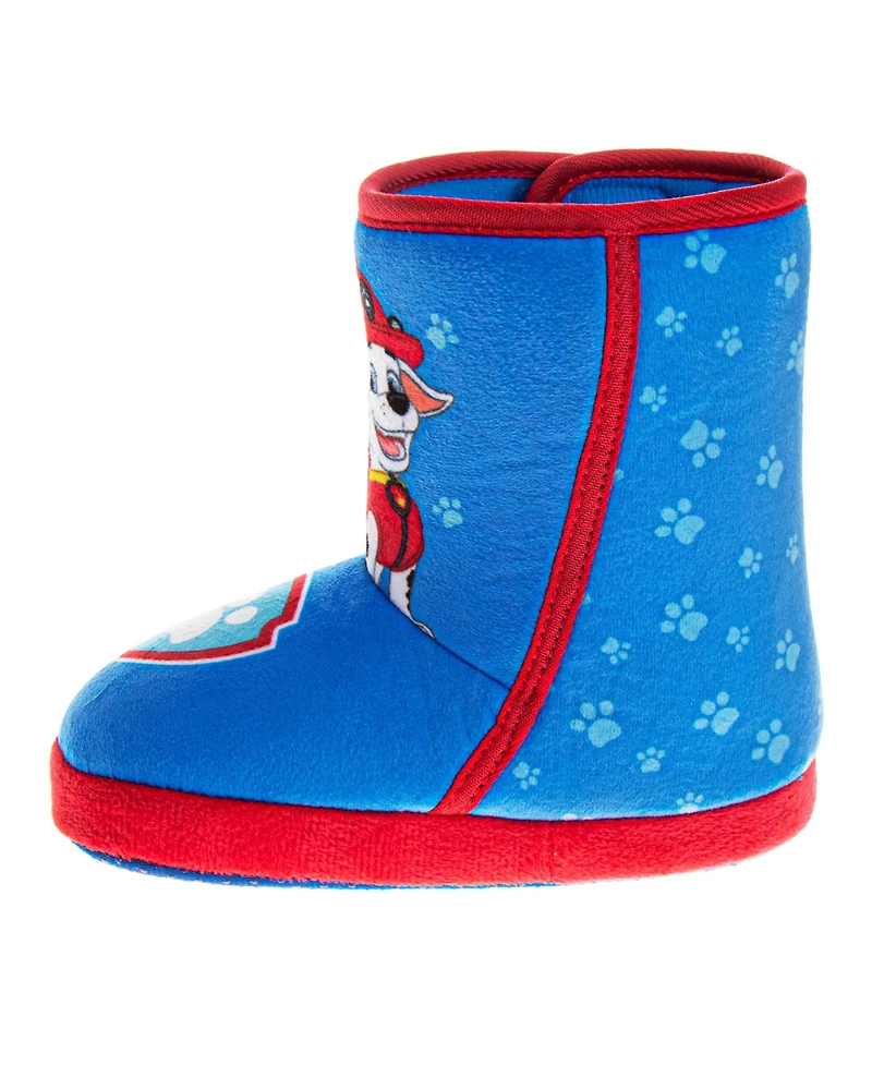 Disney Nickelodeon Paw Patrol Boy's Slippers Soft, Cozy, and Fun Slip On