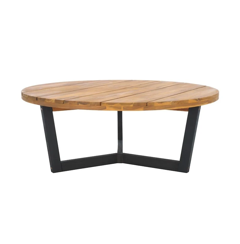Safavieh Leo 3 Leg Round Outdoor Coffee Table