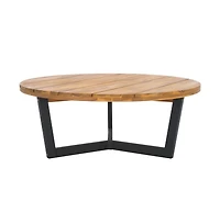 Safavieh Leo 3 Leg Round Outdoor Coffee Table