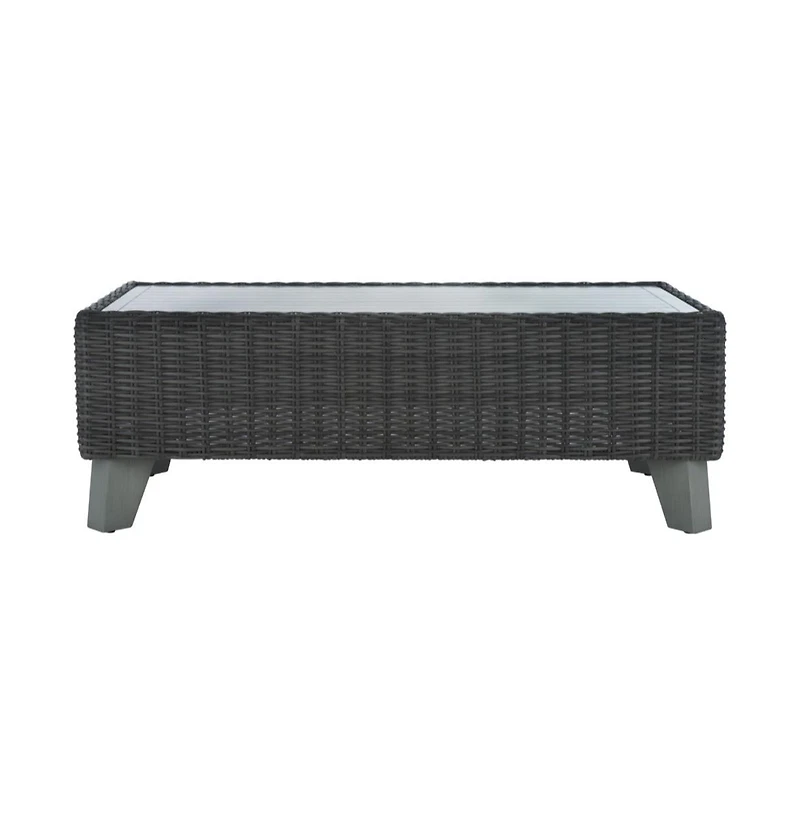 Safavieh Margarita Wicker Outdoor Coffee Table