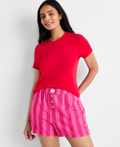State of Day Women's Solid Baby Sleep Tee, Xs-3X, Macy's Exclusive