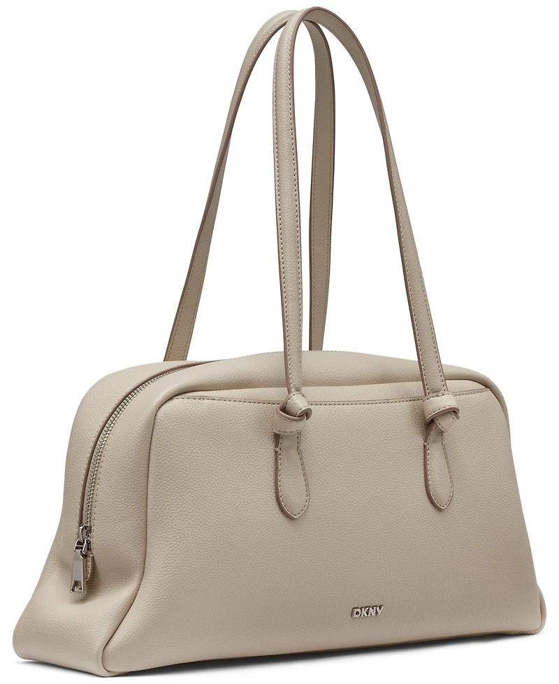 Dkny Eliza Large Bowling Zip-Top Shoulder Handbag