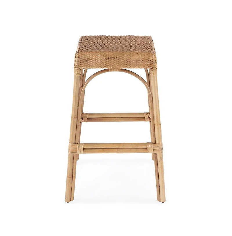Butler Specialty Robias Rectangular Rattan Bar Stool