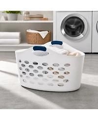 Rubbermaid 1.5 Capacity Flex N Carry Portable Flexible Laundry Basket