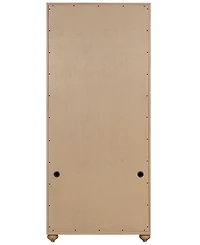 Willowmere 75" Wood Door Bookcase