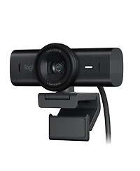 Logitech Mx Brio Ultra Hd 4K Webcam, 1080p 60FPS, Dual Noise-Reducing Mics, Usb-c, Teams/Zoom/Meet, Black