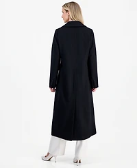 Anne Klein Women's Single-Breasted Maxi Coat