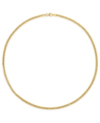 Macy's Diamond Cut Palmier Chain Necklace in 10k Yellow Gold