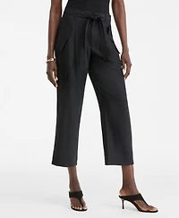 I.n.c. International Concepts Women's Cropped Belted Cargo Pants, Macy's Exclusive