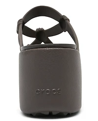 Crocs Women's Brooklyn Knot Sky Platform Sandals from Finish Line
