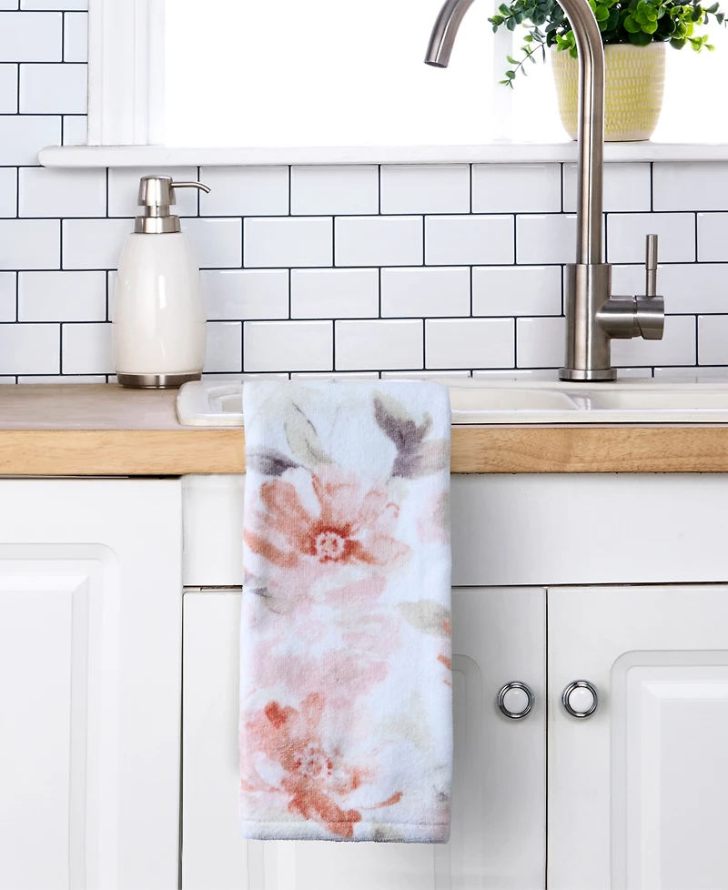 Skl Home Misty Floral Printed 2-Pc.Hand Towel Set