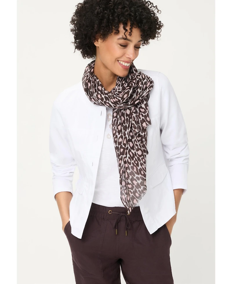 Olsen Women's Leopard Scarf