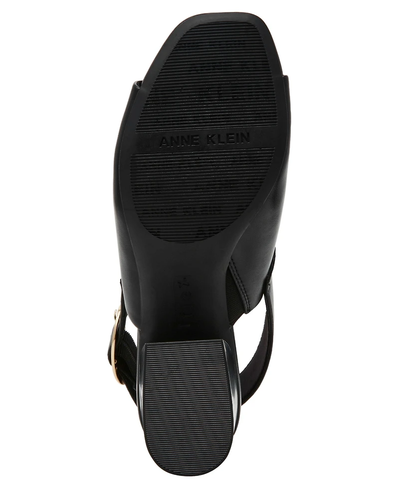 Anne Klein Women's Maddy Square Toe Dress Sandals