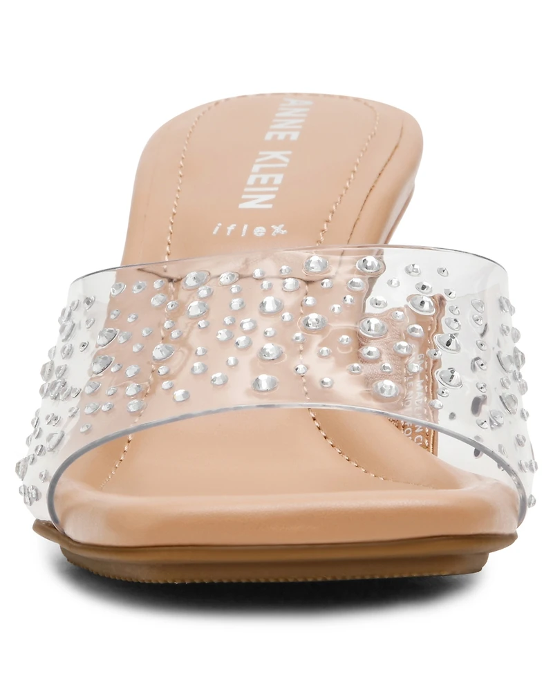 Anne Klein Women's Jerilyn-l Slip-On Dress Sandals