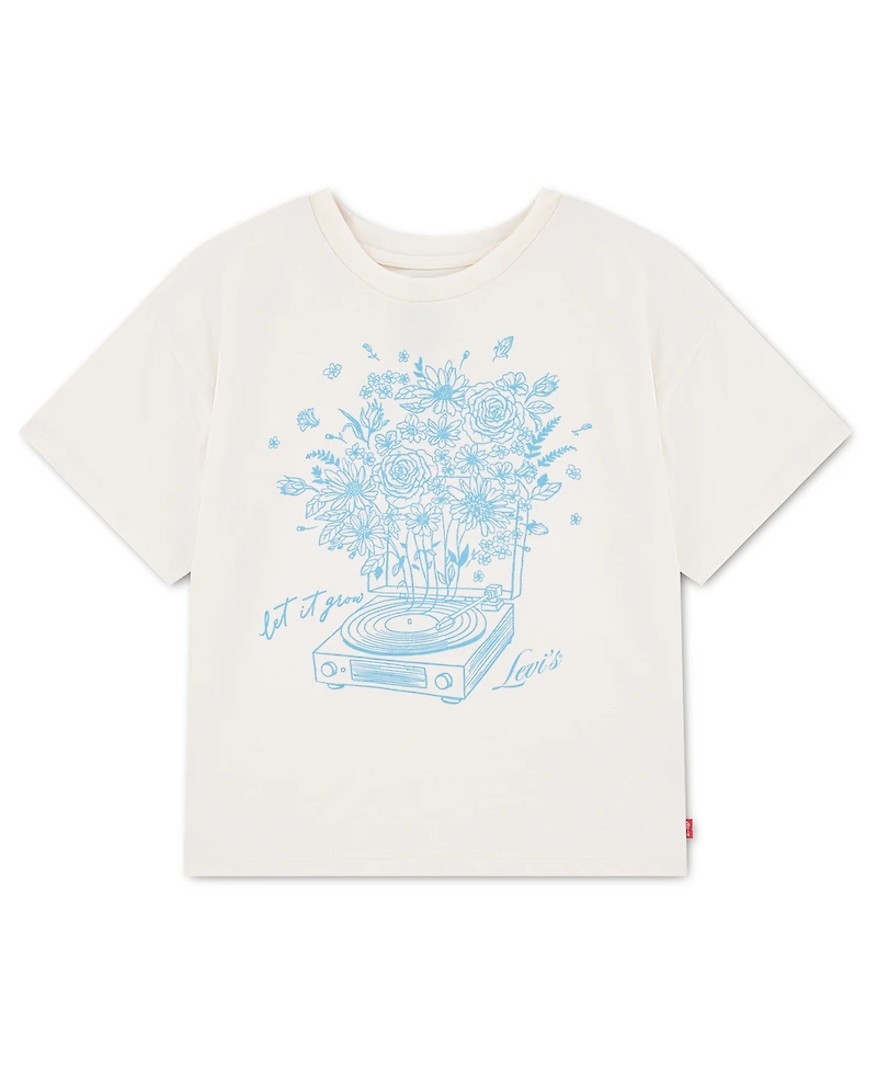 Levi's Girls' 7-16 Let It Grow Oversized Short-Sleeve T-Shirt