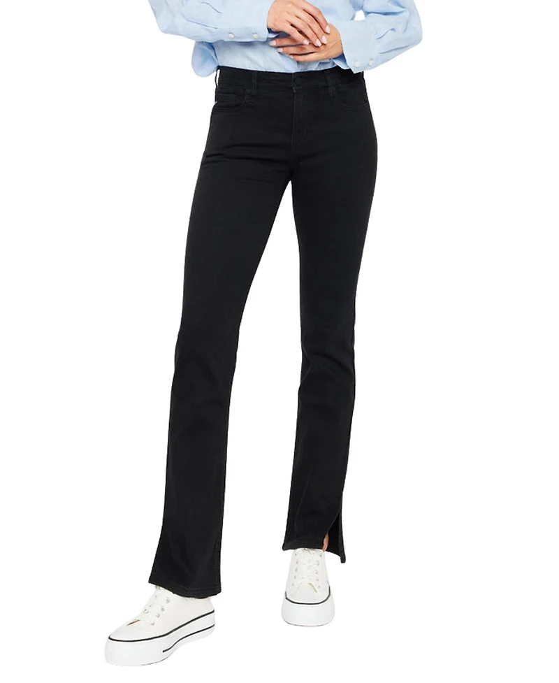 KanCan Women's Mai Mid Rise Y2K Bootcut Jeans