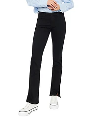 KanCan Women's Mai Mid Rise Y2K Bootcut Jeans
