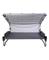 Disc-o-Bed Dog Cat Cot Bed Foldable Portable Travel Camping
