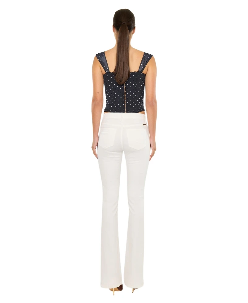 KanCan Essential Women's Vanilla High Rise Bootcut Jeans