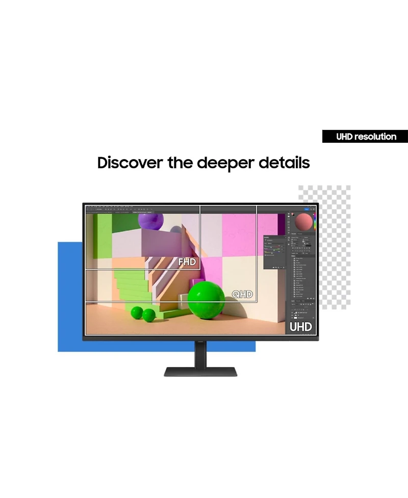 Samsung 37-inch ViewFinity S8 (S80UD) 4K Uhd HDR10 Computer Monitor