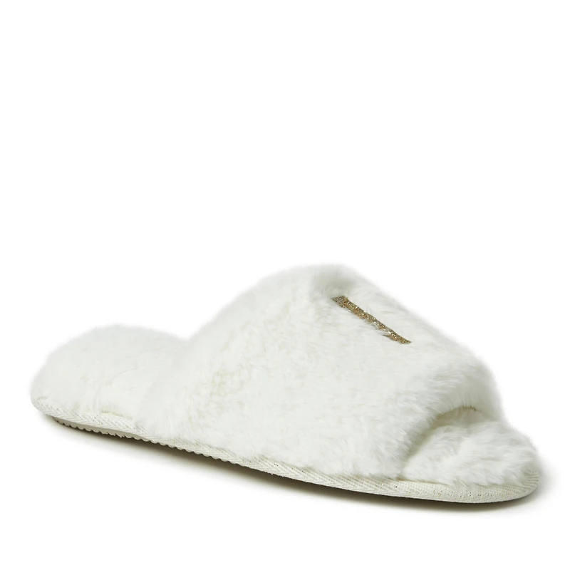 Dearfoams Bride and Bridesmaids Slide Slippers, Online Only