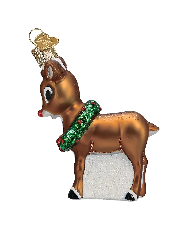 Old World Christmas 4" Rudolph the Red-Nosed Reindeer Ornament