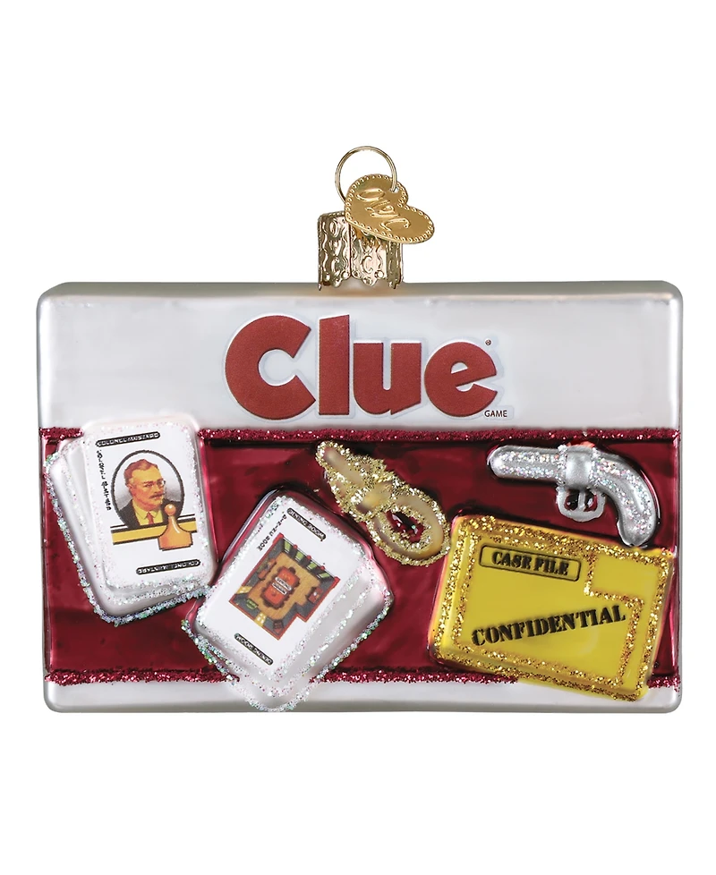 Old World Christmas 2.75" Hasbro Clue Game Ornament