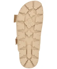 Guess Women's Faxona Branded Slip-On Footbed Sandals